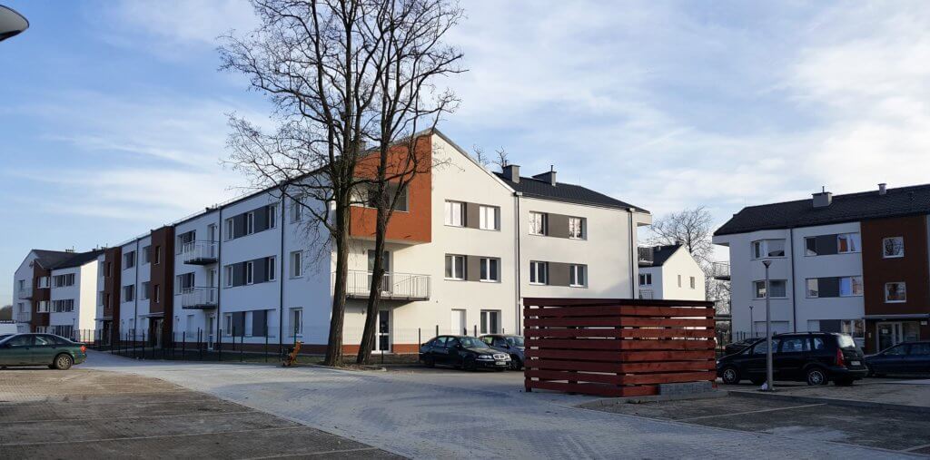 Budynki wielorodzinne w Siechnicach